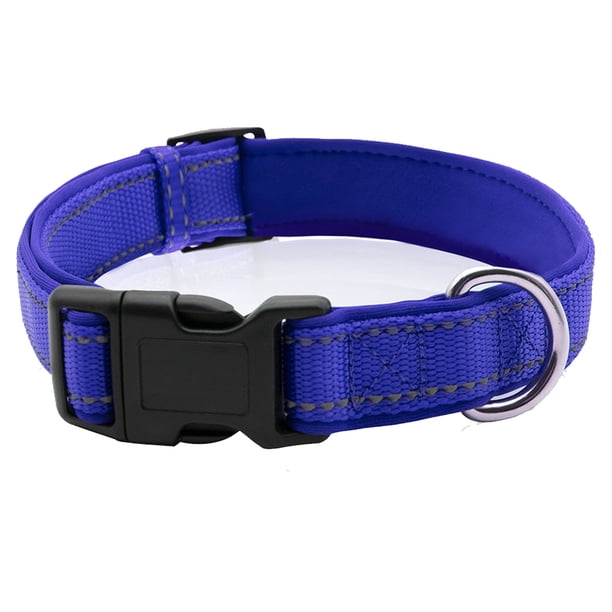 Collar de perro de leñador reflectante de gran tamaño de 1 pulgada MFZFUKR CPB-US-YY791-3