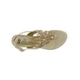 thumbnail image 3 of Bellini Loni Women Wedge Sandal In Natural Textile, 3 of 5