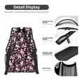 thumbnail image 4 of Disketp Daisies Flowers Backpack - Comfortable Daypack with The right laptop for you Spacious Main Compartment & other poket - {designName} print, 4 of 6