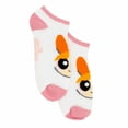 thumbnail image 3 of Powerpuff Girls 884289 The Powerpuff Girls Checkered Womens Ankle Socks - 6 Pair per Pack, 3 of 6