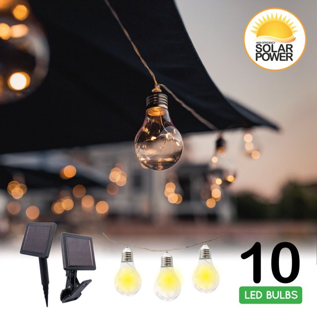 Early Edisons Solar String Lights