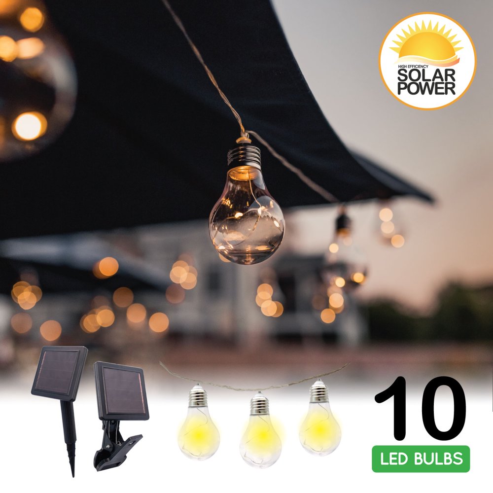 Early Edisons Solar String Lights