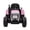 Light Pink, variant on 12V Kids Ride-On Electric Tractor with Trailer, Remote Control, LED Headlights, 2+1 Gear Shift, MP3/USB, Treaded Tires, Four Wheeler for Ages 3-6 – Rose Red, 25W