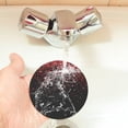 thumbnail image 3 of Xecao Red Glitter1 for MDF Cork Coaster 4 Pcs,Drink Coasters,Suit for House Warming Gifts New Home ,Coffee Table Decor-Round Shape, 3 of 7