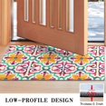 thumbnail image 3 of Yellow Ethnic Floral Pattern Door Rugs,Washable Non Slip Door Mats Indoor,Decorative Door Mats,Entry Mat Indoor for Entrance,Bedroom,Kitchen,Bathroom,17"x30", 3 of 6