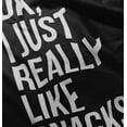 thumbnail image 5 of IDK I Just Really Like Snacks Funny Toddler Boy Girl T Shirt Infant Toddler Brisco Brands 12M, 5 of 6