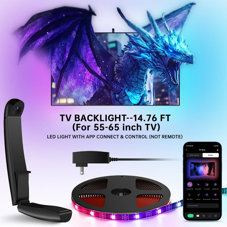 Froura TV LED Backlight Strip for 55-65 Inch TVs photo 6