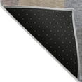 thumbnail image 5 of HomeRoots 623289 5 x 8 ft. Gray & Gold Abstract Washable Transitional Indoor & Outdoor Rectangle Area Rug, 5 of 9