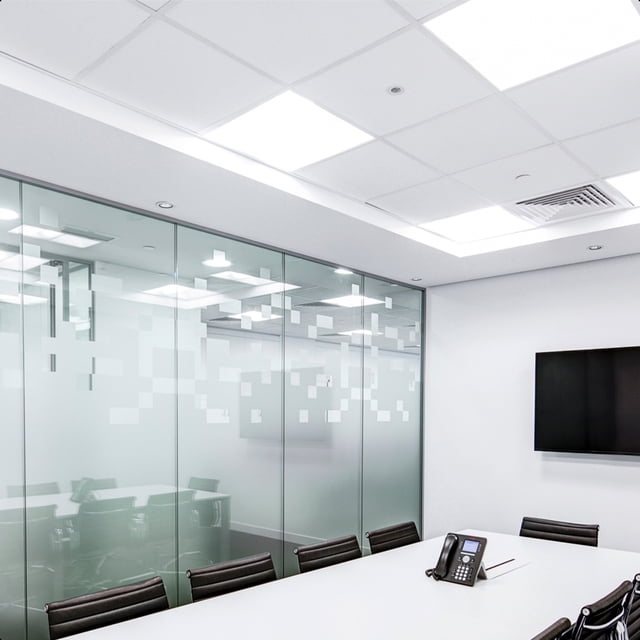 Luminario Icon Panel Led 40w 6500k 60x60 Backlit Estructura Blanco
