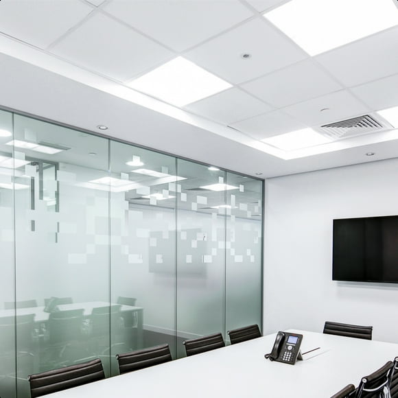 Luminario Icon Panel Led 40w 6500k 60x60 Backlit Estructura Blanco