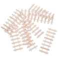 thumbnail image 1 of OULII 10Pcs Mini Gardening Decorative Fence For Miniature Projects With Wood, 1 of 4
