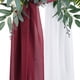 thumbnail image 3 of pieza de cortinas de gasa elásticas de 75 x 550 cm para decoración de bodas, telón de fondo, cortina de gasa blanca, 3 of 5