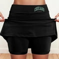 thumbnail image 4 of Womens Skorts Fashion Print Mid Waist Athletic Golf Tennis Skirts with Inner Shorts and Pockets Skorts for Woman, 4 of 6