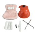 thumbnail image 1 of Muebles para sillas de muñecas, juguetes en miniatura hechos a mano para muñecas de 8 pulgadas, regalos de Halloween, regalos de cumpleaños, regalos Rosa, 1 of 7