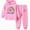 Y148-Pink, variant on NOLDARES Boys Girls 2 Piece Graphic PrintHoodie & Jogger Pants Sweatsuit Quick-Dry,Warm Yet Breathable for School & Sports(Y148-Pink)