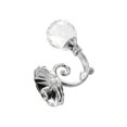 thumbnail image 4 of 2pcs Vintage High-Grade Zinc Alloy Artificial Crystal Wall Tieback Curtain Hook Towel Hanger for Cloth-hat Hook(Silver Grey), 4 of 4