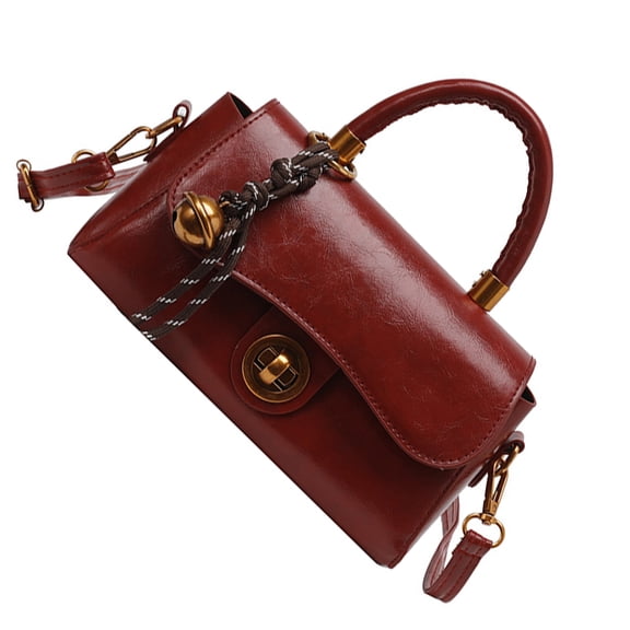 Elegant Women's Shoulder Bag with Decorative Charm Practical and Stylish Handbag for Everyday Use and Special Occasion