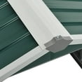 thumbnail image 6 of vidaXL Garden Shed Green Galvanized steel Durable Garden Shed, 6 of 6