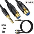 thumbnail image 3 of Dual Female XLR To 1/4 inch TRS Stereo Male Plug B, 3 of 5