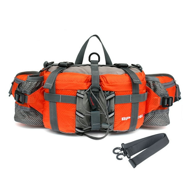 Outdoor Sports Waist Bag with Shoulder Strap Waterproof Hiking