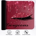 thumbnail image 6 of Eyelash Large Mouse Pad 31.5x11.8 Inches Shiny Liquid Eye Print Hello Gorgeous Mouse Pad for Studio Desk Computer Desk BDLSMN120, 6 of 6