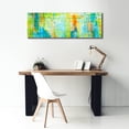 thumbnail image 6 of Epic Graffiti 'Border Form' by Hanna Bruer, Canvas Wall Art, 60"x20", 6 of 8