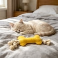 thumbnail image 5 of Felt Bone Rope Chew Toy for Dogs and Cats, Durable Non Woven Pet Toy for Interactive Training and Teeth Grinding, Soft and Fun Design, 5 of 6