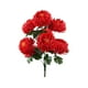 thumbnail image 2 of Ramo de crisantemos artificiales de garra de dragón | 7 cabezas de flores artificiales | Planta artificial de 56 cm de altura para decorar ventanas de casa y oficina | Plástico en blanco, rojo, amar, 2 of 6