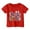 Red, variant on ibuvkizy Easter T Shirts for Boys Girls Spring and Sumer Shirt!Children's Casual Loose T-shirt Short Sleeved Round Neck Comfortable Top