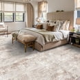 thumbnail image 2 of YOUFORTONG 10x14 Abstract Area Rug, Large Washable Indoor Rug, Non-Slip Stain Resistant Distressed Soft Carpet for Living Room Bedroom Farmhouse,Brown ﻿, 2 of 8