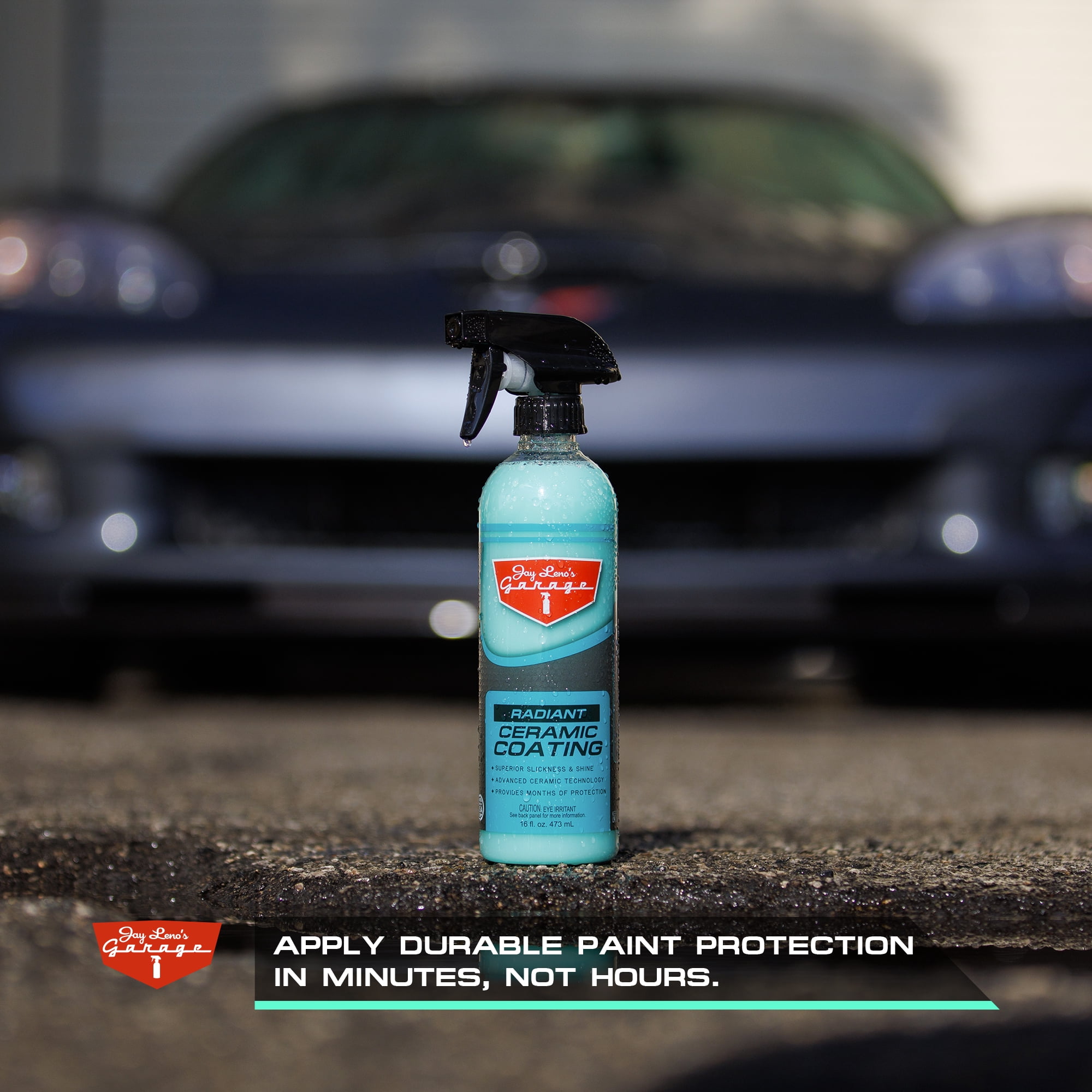 (2 pack) Jay Leno's Garage Radiant Ceramic Car Sealant (16 oz) - Coat, Seal & Protects Car Paint