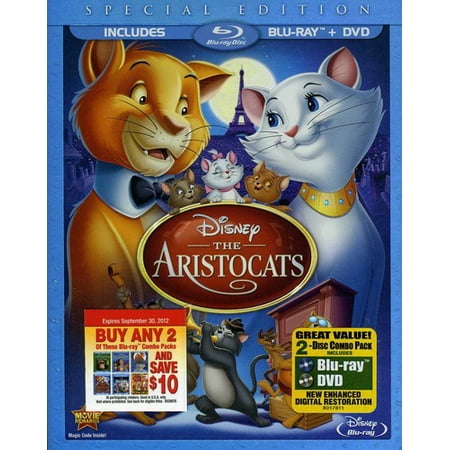 The Aristocats (Two-Disc Blu-ray/DVD Special Edition in Blu-ray Packaging)