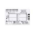 thumbnail image 1 of Hearth & Gear 7 Step Ruler Ruler Ruler Measuring Tool 7 Step Ruler For /EKG Interpretation Transparent EKG Calipers Measuring Tool Easy To Carry Ruler Follow A 7 Wooden Fence Posts 5 Ft String Line, 1 of 7