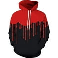 3D Harajuku Hoody 3D Hoodies Men Splatter Colorful Paint Stains 3D