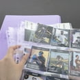 thumbnail image 5 of BAZIC Sports Card Holder Protector Sheet, 9 Pockets Plastic Top Loading Sheets, 11 Hole Punch, Organize Business Cards Photos, (10/Pack), 1-Pack, 5 of 7