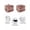 Brown, variant on Valentine's Day Small Toaster Cover 2 Slice, Kitchen Appliance Covers, Love Heart Roses Gnomes Romantic Toaster Oven Cover with Loop, Bread Machine Cover Polyester Dust Cover Protection