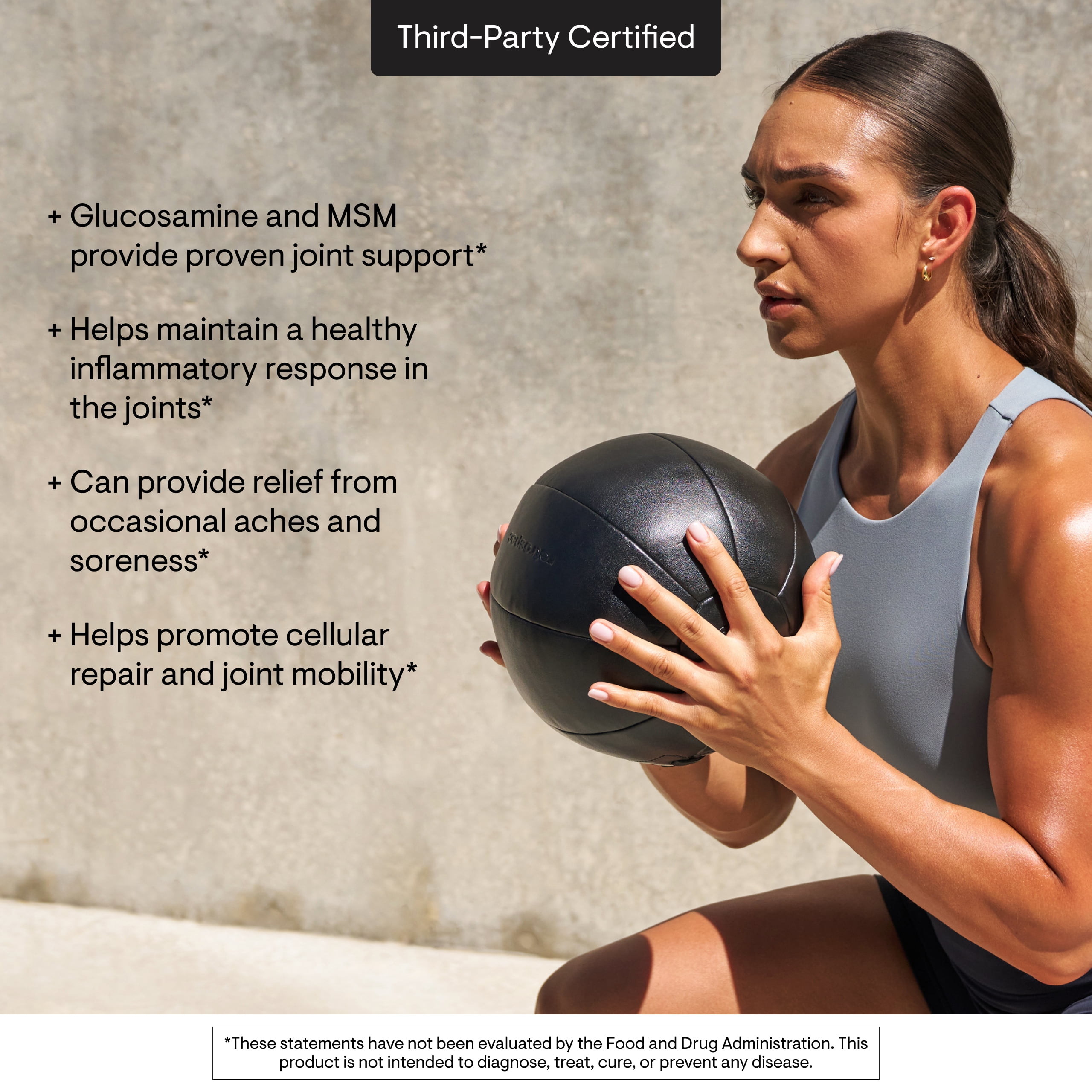THORNE - Joint Support Nutrients - Glucosamine and MSM with Curcumin, Bromelain, and Boswellia for Joint Support* - 240 Capsules
