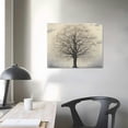 thumbnail image 3 of Nawypu  Abstract Black and White Tree Picture Decor Canvas Wall Art Life Painting with Gold Landscape for Home Bedroom Decoration, 3 of 4