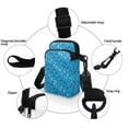 thumbnail image 5 of HELLHERO Adjustable Strap Adjustable Crossbody Bag Polyester, Trendy Underarm Shoulder Bag, Paw Prints Bone Patterns, 5 of 7