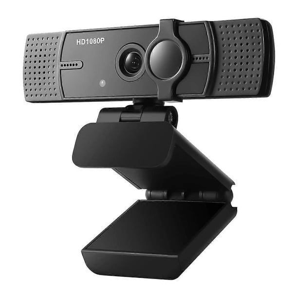 USB Webcam with Microphone, 1080P USB Camera Web Camera Video Cam Calling Conferencing Streaming for PC/Laptop/Computer