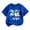 Blue, variant on ZHOGXU Unique Boys Baseball Number Graphic Shirt Short Sleeve O Neck Tee Tops For Kids Kindergarten Breathable,Travel Vacation,Black,10-11 Years