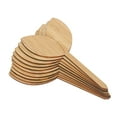 thumbnail image 3 of 10pcs Plant Labels Bamboo Material Easy Writing 1/8 in Thickness Decorative Garden Markers for GardenerLeaf Shape, 3 of 12