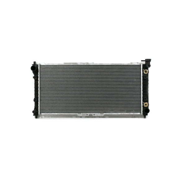Radiator - Pacific Best Inc. Fit/For 1324 93-97 Ford Probe V4 2.0L - Plastic Tank Aluminum Core, 1-Row