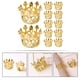 thumbnail image 4 of 12 servilleteros de metal con forma de corona de perla., 4 of 5
