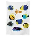 thumbnail image 3 of Ambesonne Fish Tablecloth Rectangular Table Cover, Cod Bonito Palette, 60"x84", Multicolor, 3 of 4