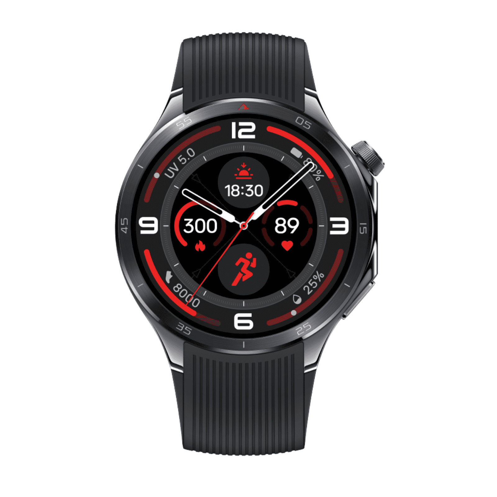 OnePlus Watch 3 Smart Watch LTPO AMOLED Snapdragon W5 Dual Frequency GPS Wear OS Obsidian Titanium,Global Version