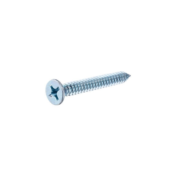 Hillman #10 X 2 1/2In Zinc Flat Head Phillips Sheet Metal Screw 100Pk