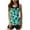 Green#2, variant on LOPECY-Sta 2 Piece Swimsuit for Women Sleeveless Tummy Control Two Piece Bathing Suits Flowy Swim Tops with Boy Shorts