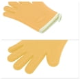 thumbnail image 3 of Unique Bargains 1 Pc Heatproof Oven Mitts for Kitchen Yellow, 3 of 5