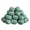 Green-20Pcs, variant on Halloween Mini Pumpkin Figurines Set of 20, 0.62"x0.55" Resin Jack O'Lantern Vase Fillers for Fish Tank Decor, Spooky Smiling Face Ornaments for Home Desktop Display, White